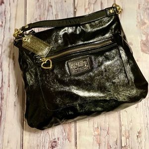 Coach Daisy Liquid Gloss Patent Leather shoulder bag